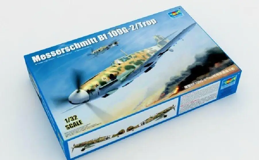 

Trumpeter 1/32 02295 Messershumitt Bf109G-2/Trop