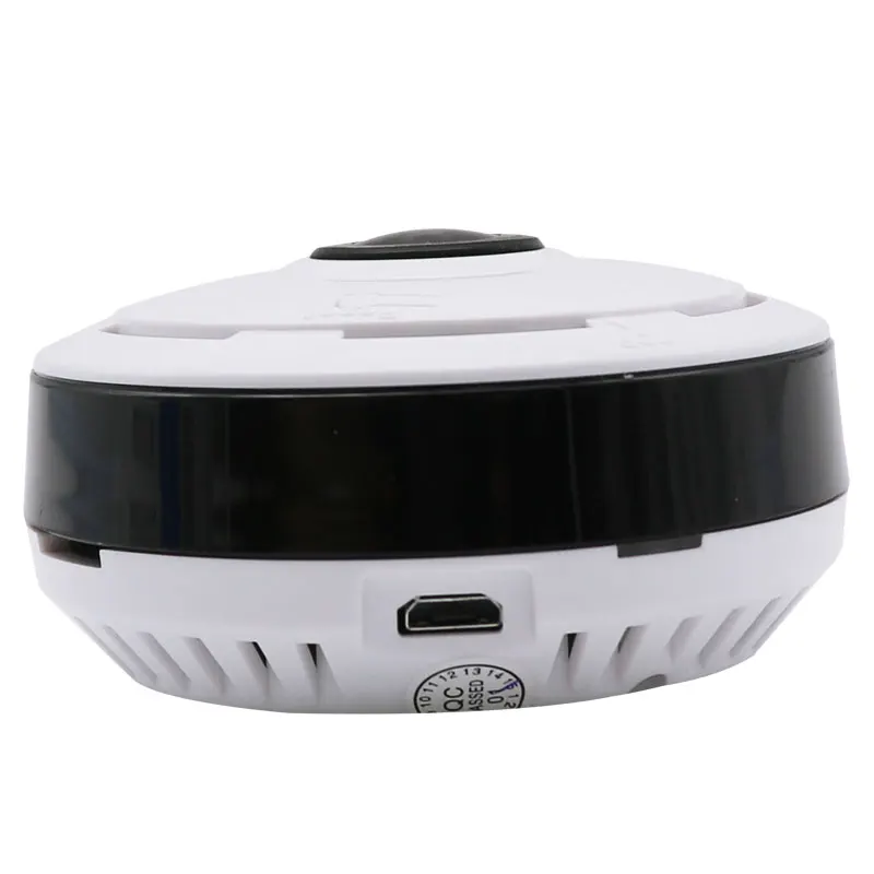 Panoramic 360 Degree 3D VR 1080P HD Wifi Smart Camera with Full View Fisheye Lens Night Vision & 2 Way Audio Intercom Free APP