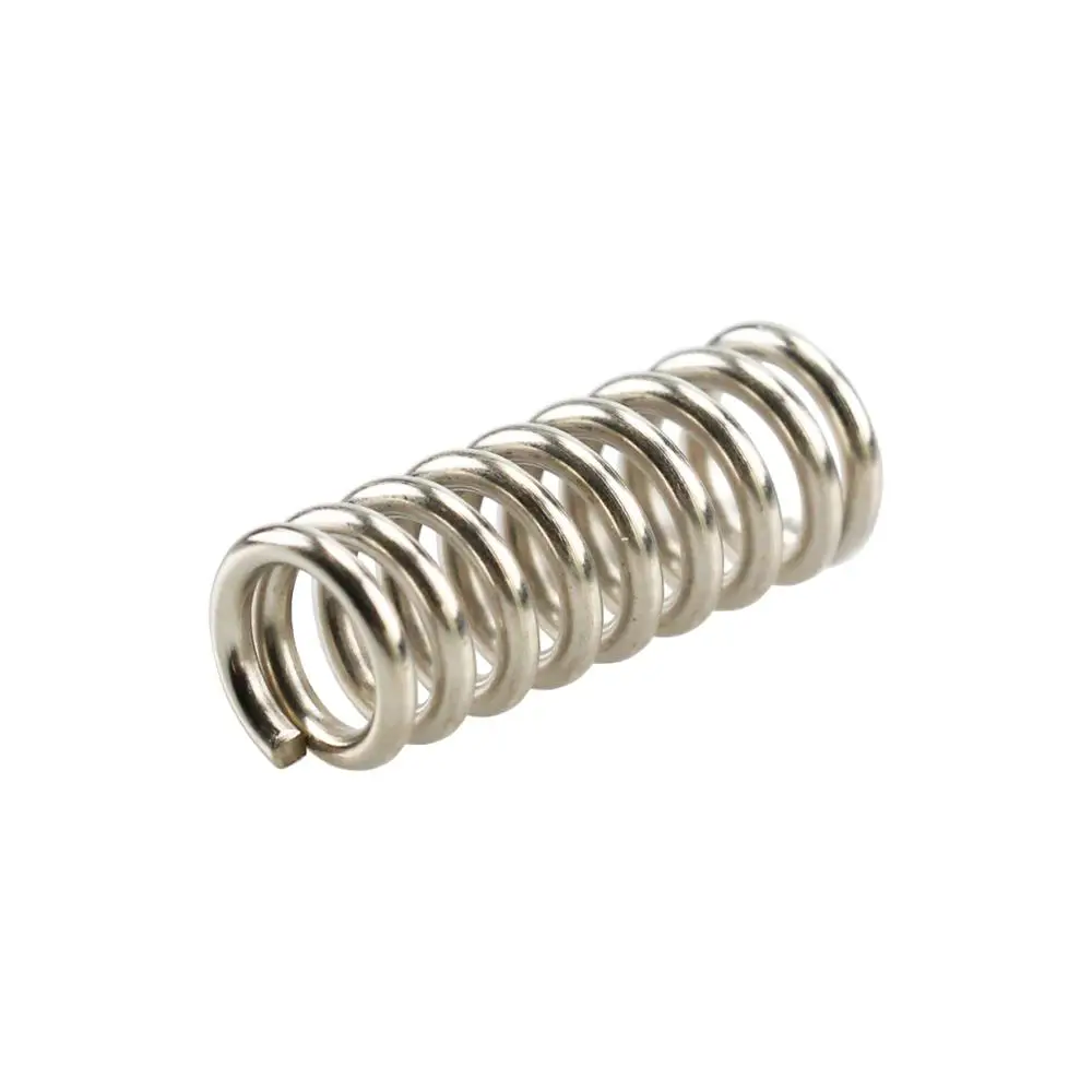 10pcs/lot 3D Printer Accessory Feeder Spring for Ultimaker Makerbot Wade Extruder Nickel Plating 1.2mm 20mm