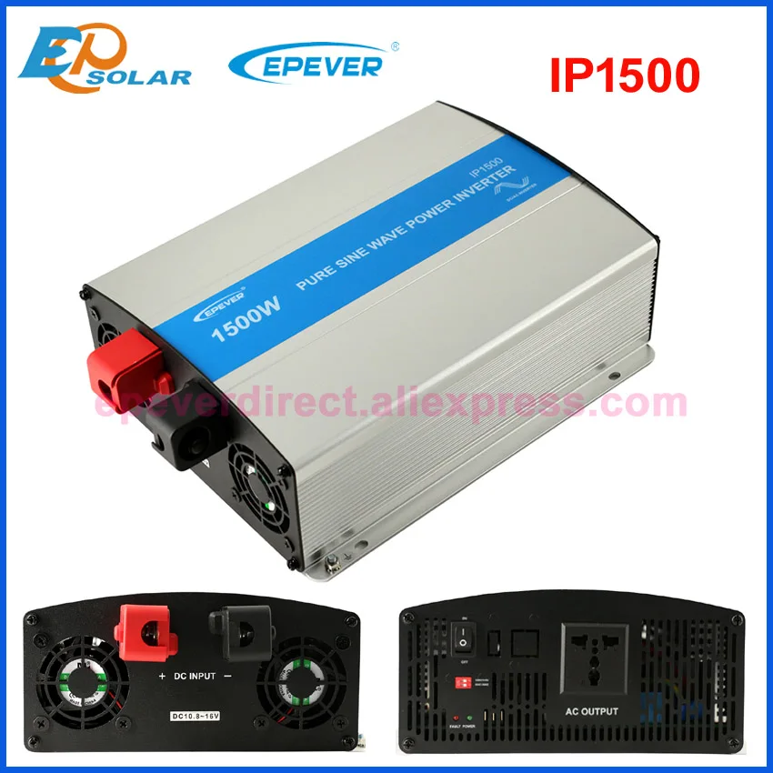 

EPEVER IPower IP1500W Pure Sine Wave Inverter dc 12v 24v to AC 110v 120v 220v 230v 240v output 1500W inverters DC to AC