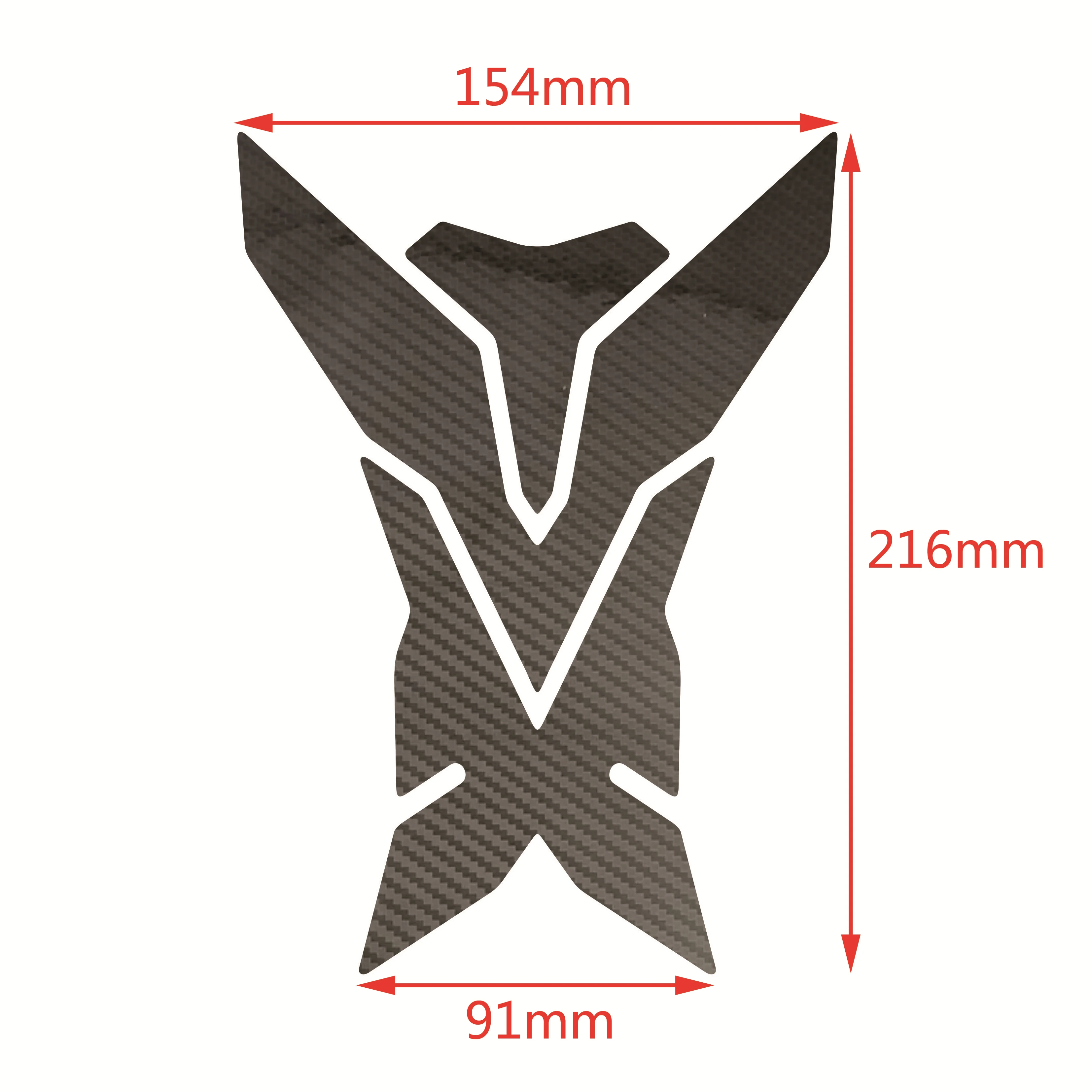 0.2mm 5D Carbon Fiber Vinyl Decal Sticker Tank Pad Stickers For Motorcycle Ducati Monster 696 796 1100 EVO