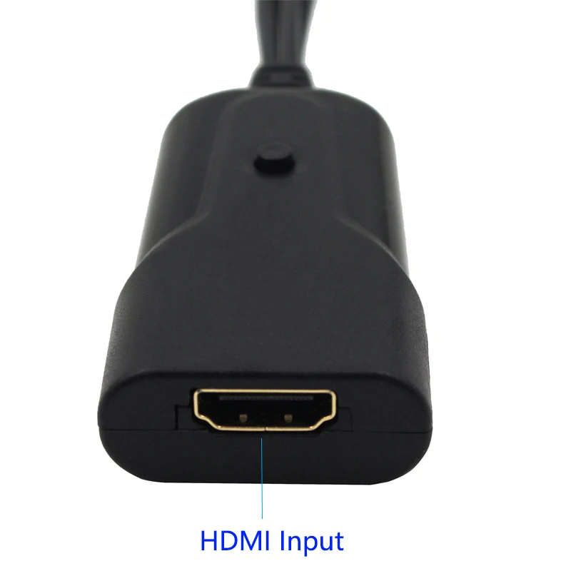HDMI zu AV CVBS 3RCA Konverter Weiblichen zu Männlichen Adapter HDMI2AV Adapter Standard HD Interface für PS3 für PS4 HDTV VHS HD DVD