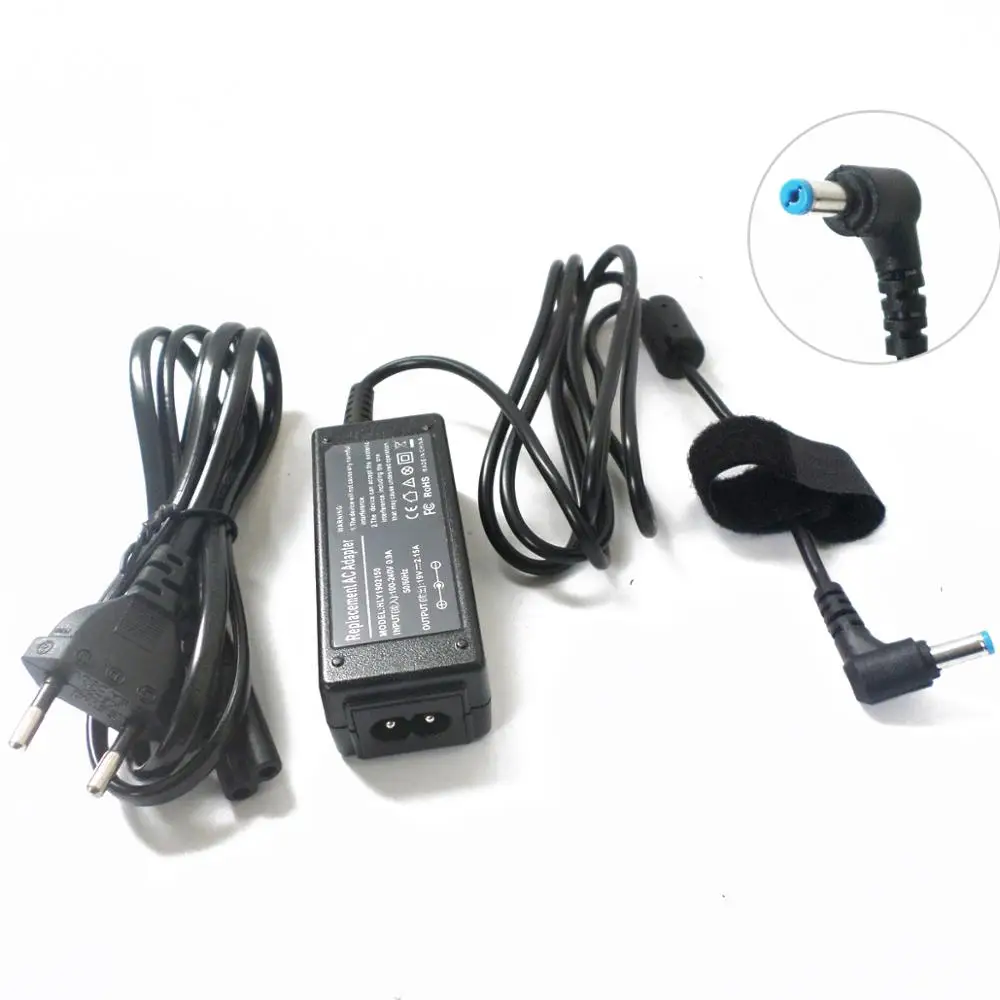 New 40W AC Adapter 100~240v 50~60Hz For Acer Aspire One ZA3 ZH6 ZE7 ZG5 ZG8 Battery Charger Monitor G236HL H236HL S230HL S231HL