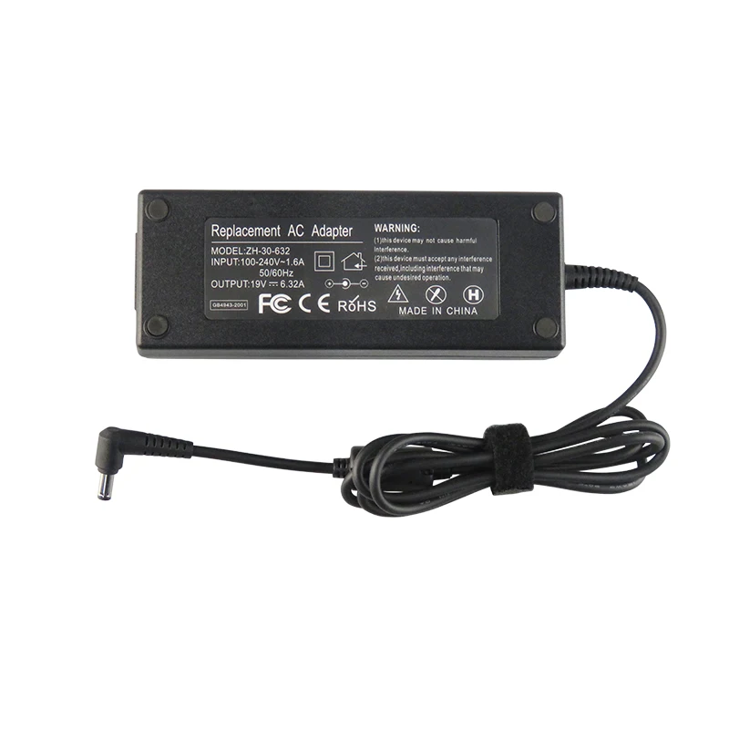 New AC Power Adapter for asus 19V 6.32A 120W 5.5*2.5MM for Asus ADP-120ZB BB PA3290E-3AC3 Charger