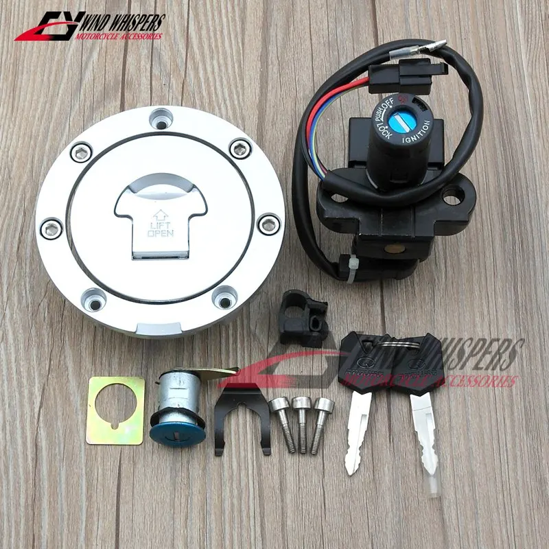 Motorcycle Ignition Switch Lock Fuel Gas Cap Key Set For Honda CBR250 MC19 MC22 CBR400 NC23 NC29 VFR400 NC30 RVF400 NC35