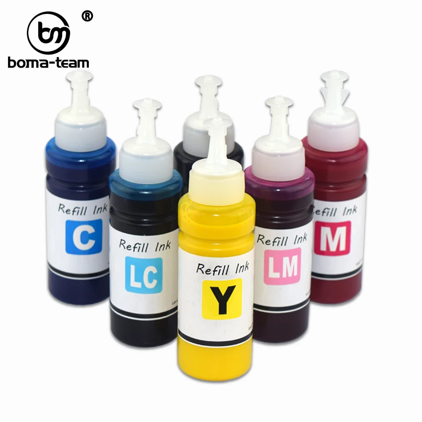 pigmentos de tinta para impressora epson 1390 r265 r285 r360 rx560 rx585 rx685 p50 px650 px660 px700 px710 px720 px730 px800 impressora 100ml cores de 01