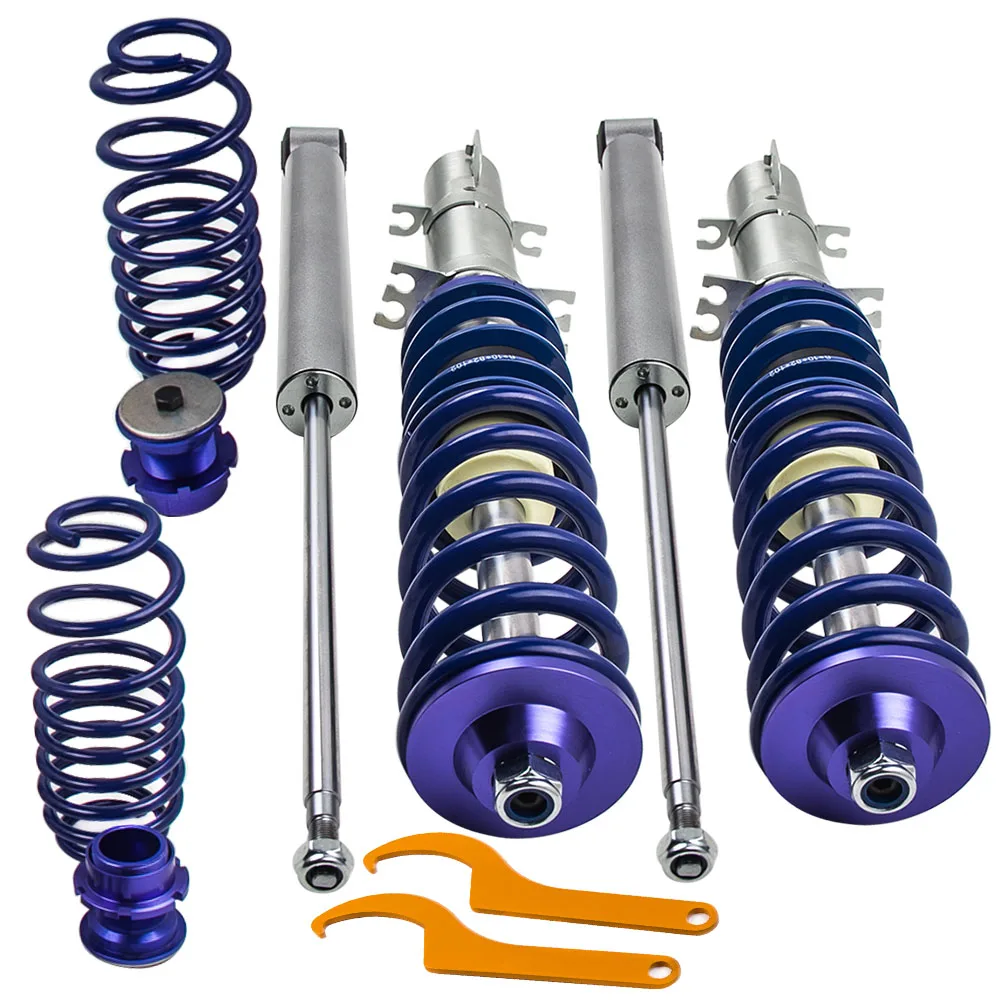 Blue Coilover Suspension Kit for Volkswagen VW Golf MK4 Shock Absorber Strut