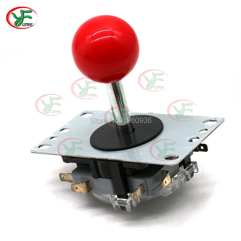 Arcade 4/8 vias joystick roud portão peças de vara de combate para jogo arcade diy