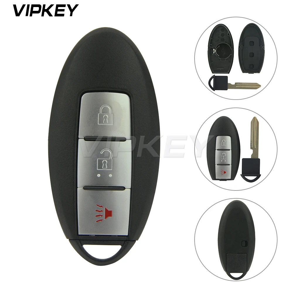 

REMTEKEY KR55WK49622 Smart Remote ControlFob Key Case 3 Button For Infiniti FX35 EX35 2008 2009 2010 2011 2012 Key Repalcement