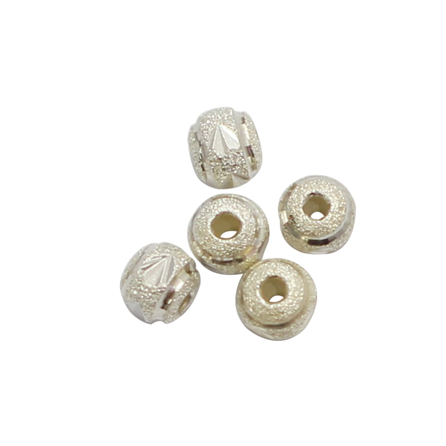 

Beadsnice Sterling Silver Bead Spacer Beads for Jewelry Making Wholesale 39278