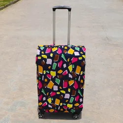 Travel Luggage Cover Protective Suitcase cover Trolley case Travel Luggage Dust cover for 18 to 28 inch Fashion Elastic