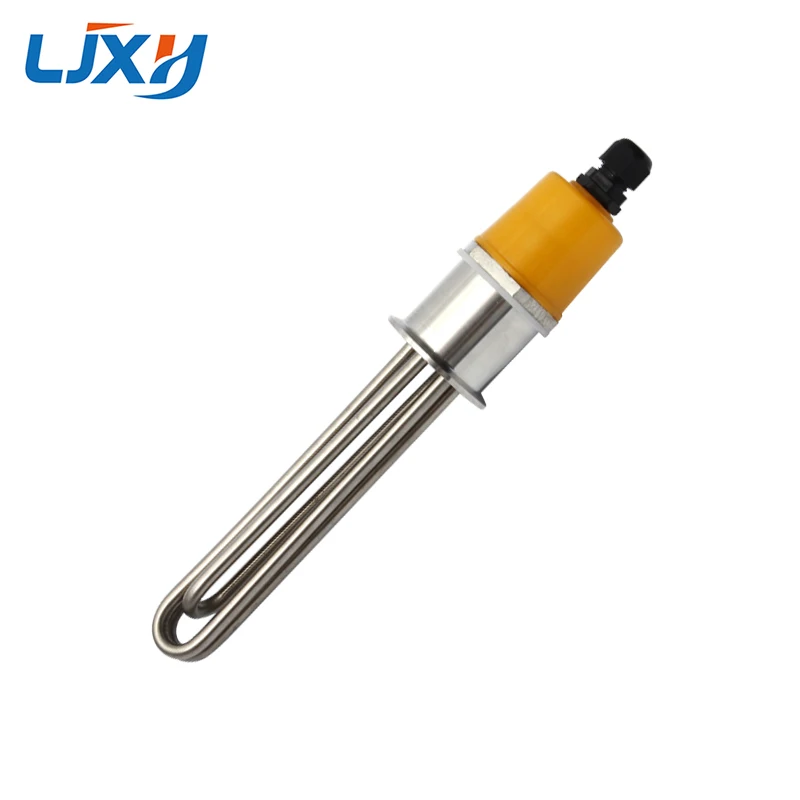 LJXH Water Heater Element with Plug Head Nut 3KW/4.5KW/6KW/9KW/12KW 304SS for Water Tankless dn40