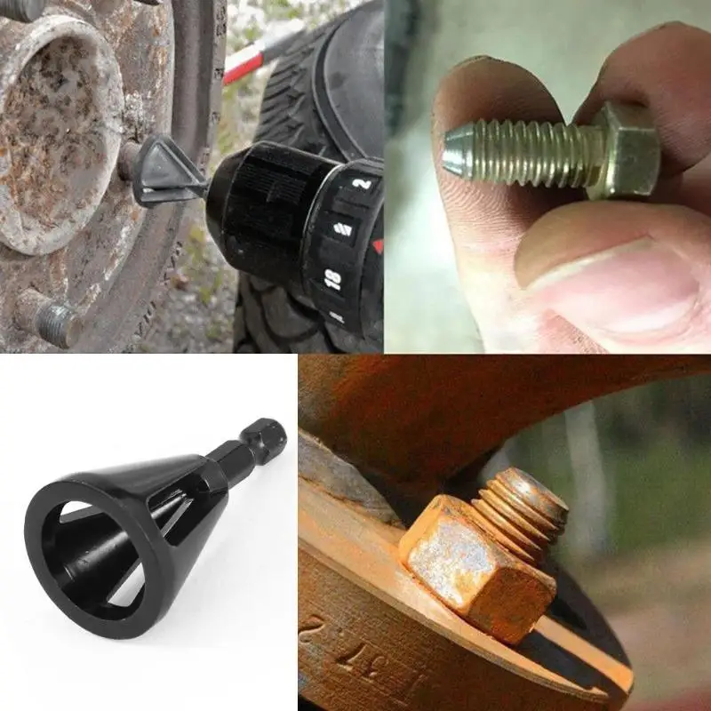 Imagem -03 - Deburring Chanfro Externo Ferramenta Bit Dureza Broca Remover Ferramentas de Reparação Rebarba Aço Inoxidável Preto