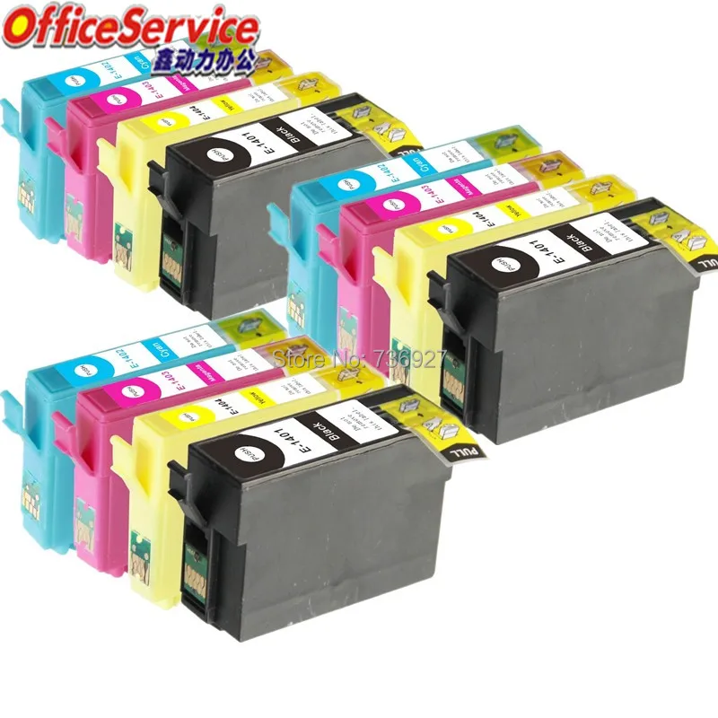 T1401 Ink Cartridge Compatible For Epson TX560WD NX635 TX525FW TX620FWD WF-3520 WF-3530 WF-3540 WF-7010 WF-7510 WF-7520 printer