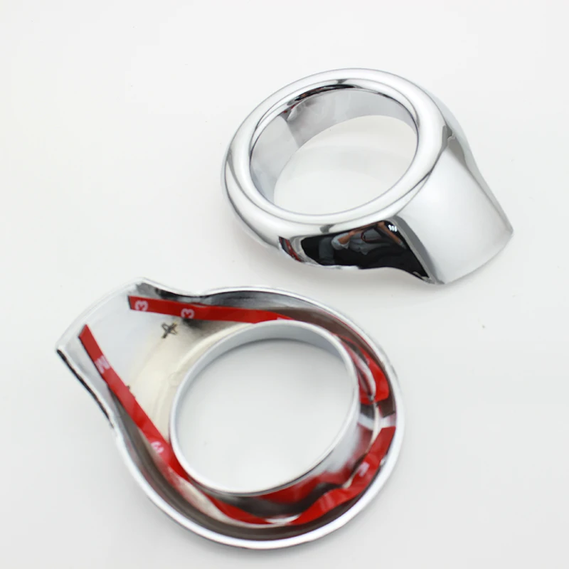My Good Car ABS Chrome Car Head Fog Lamp Cover Lights Trim Sticker for Ford Ecosport 2013 2014 2015 2016 2017 car Accessories