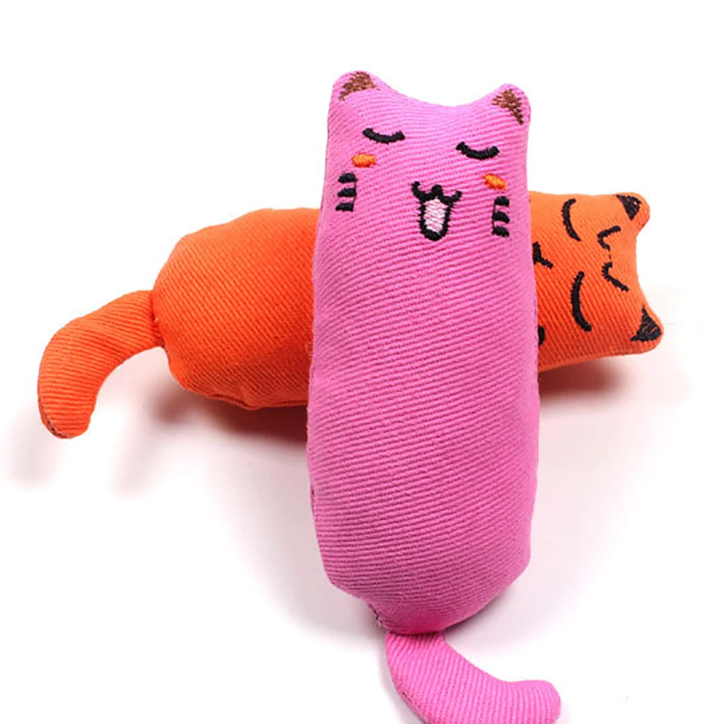 Gatto Rettifica Catnip Giocattoli Divertente Peluche Interattivo Giocattolo Gatto Pet Gattino Giocattolo da Masticare Artigli Pollice Morso di Gatto