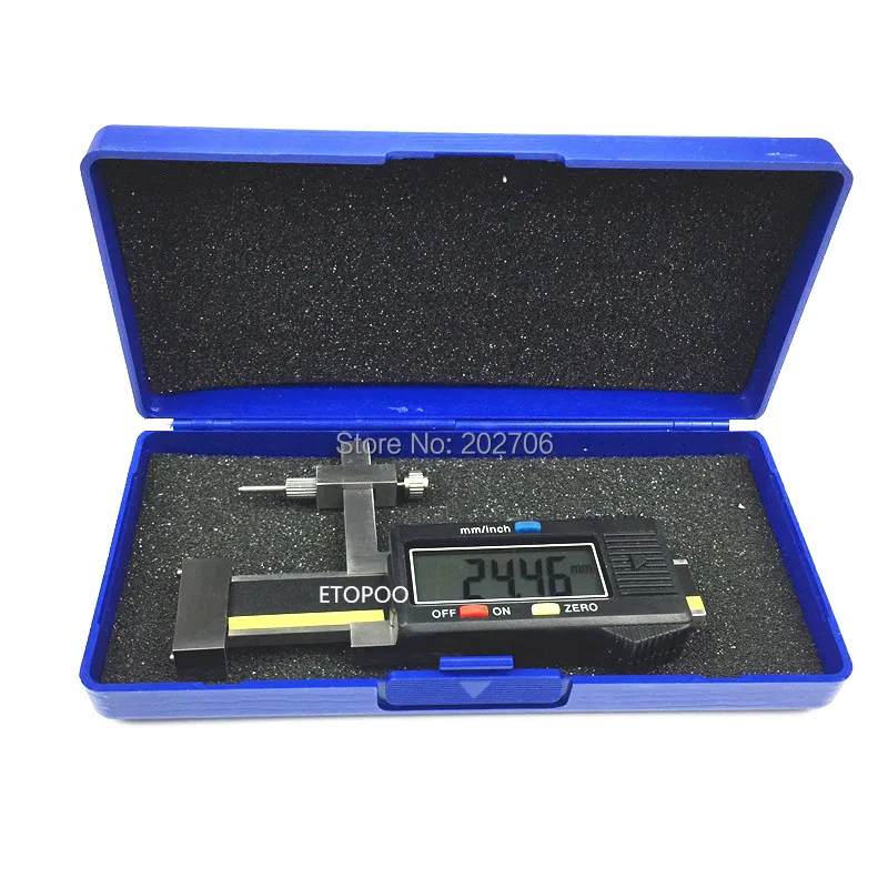 -10mm +10mm Three Points Digital Step & Gap Gauge Three Half Balls Three Balls Measuring Surface Digital Step Gap Gauge caliper