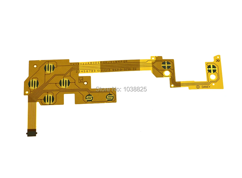 شريط لاصق لجهاز Wii U PAD ، زر يسار/يمين ، لإصلاح الكابلات المرنة