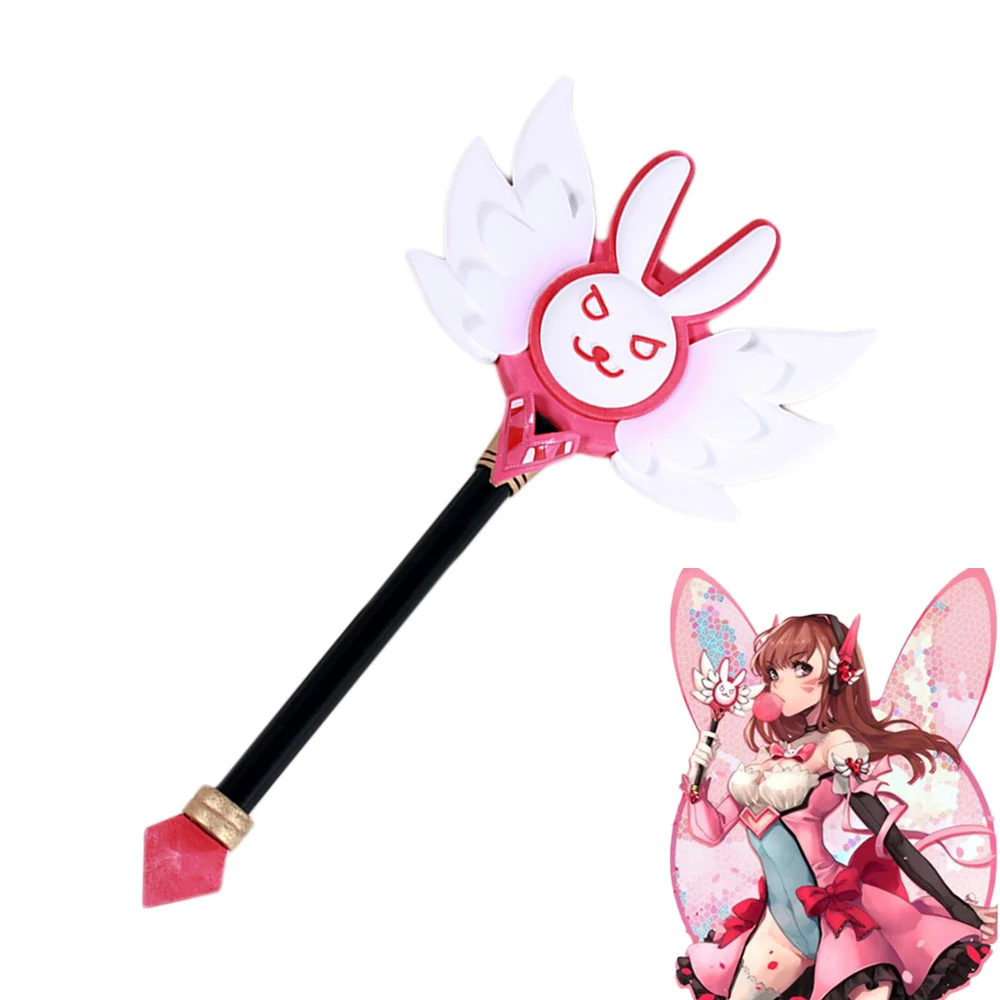 OW Magical Girl D.Va Wand Cosplay Prop