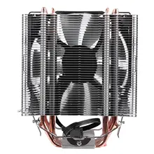 4PIN CPU Cooler 6 Heatpipes 12cm Fan #3