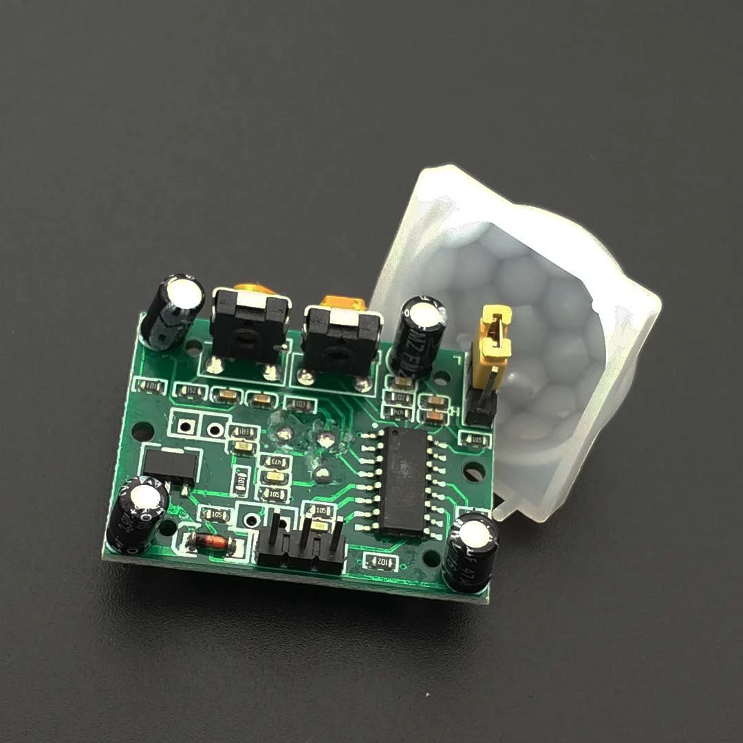 Sensor de movimento sr501, módulo sensor ajustável ir módulo piroelétrico pir am312 módulo sensor para uno diy