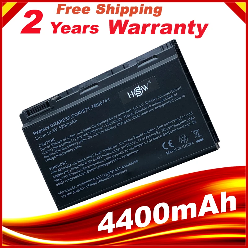 SeagullStar Laptop Battery For Acer Extensa 5620 5620G 5620Z Series Battery GRAPE32  GRAPE34