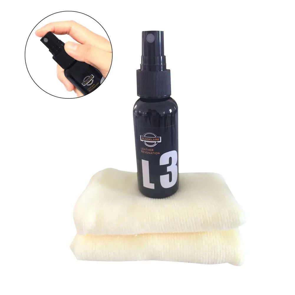 50ml Car Refurbished Agent Interior Leather Plastic Care Maintenance Car Accessories Care Leather Shoe