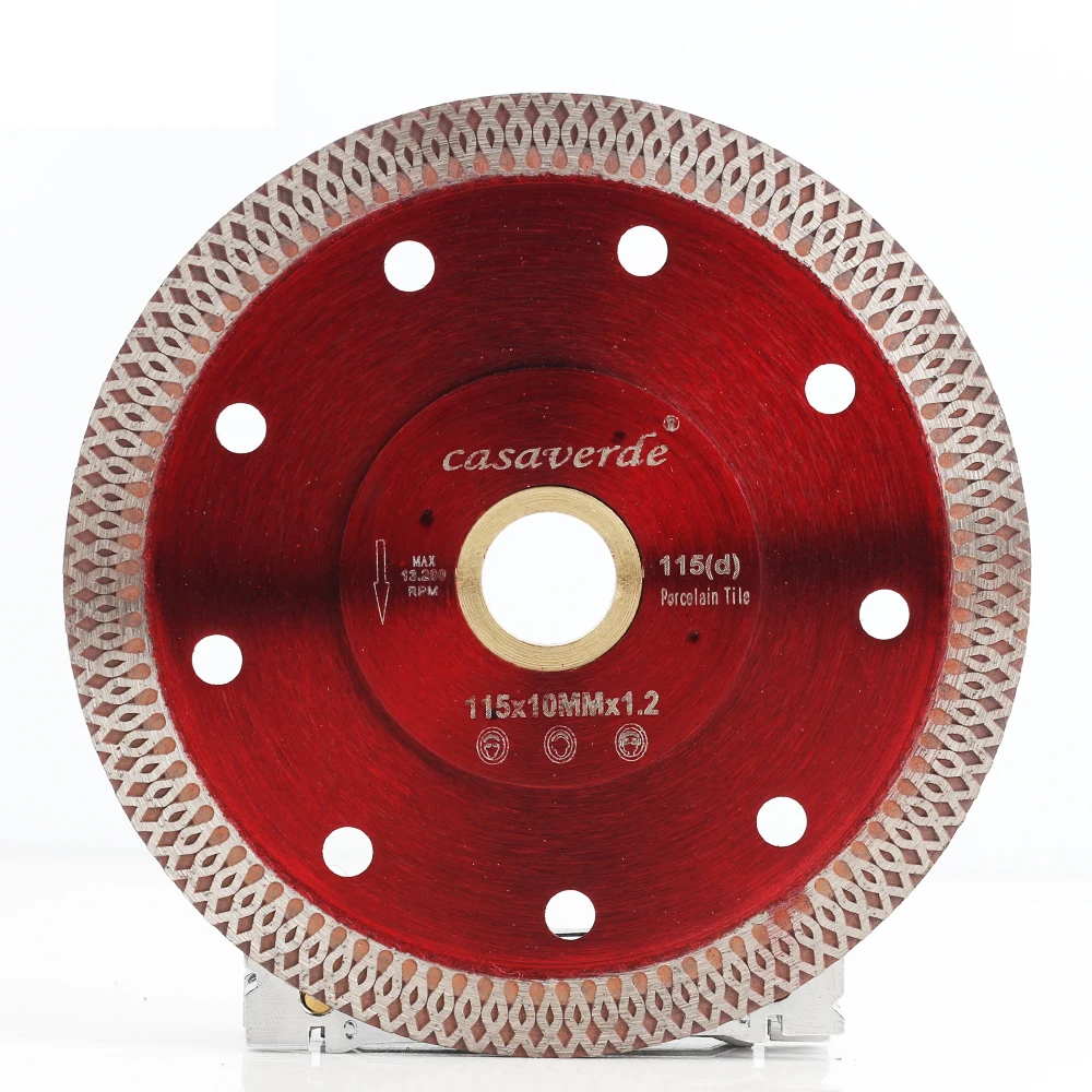 Casaverde Merek D115mm Super Tipis Diamond Porcelain Cutting Blade untuk Memotong Ubin Keramik atau Porselen