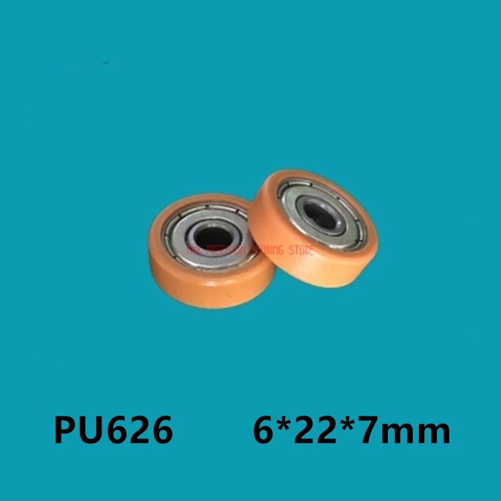 

2023 Rushed Direct Selling Plastic Bearing Nylon Wheel Roller Pulley 6*22*7mm Groove Level 626