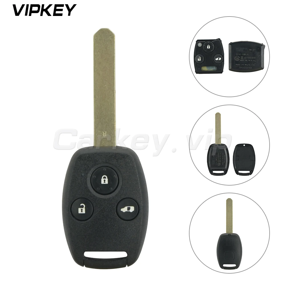 

Remotekey 72147-SZW-J0 3 Button 313.8mhz For Honda Civic Auto Remote Key