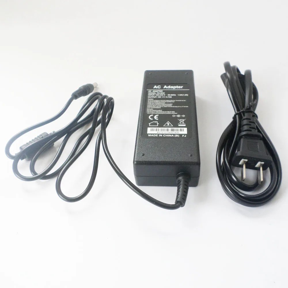 NEW Laptop AC Adapter For Toshiba 19V 4.74A C875 C850-101 C850-108 C850-10C N136 N193 PA3516E-1AC3 Power Supply Charger Plug