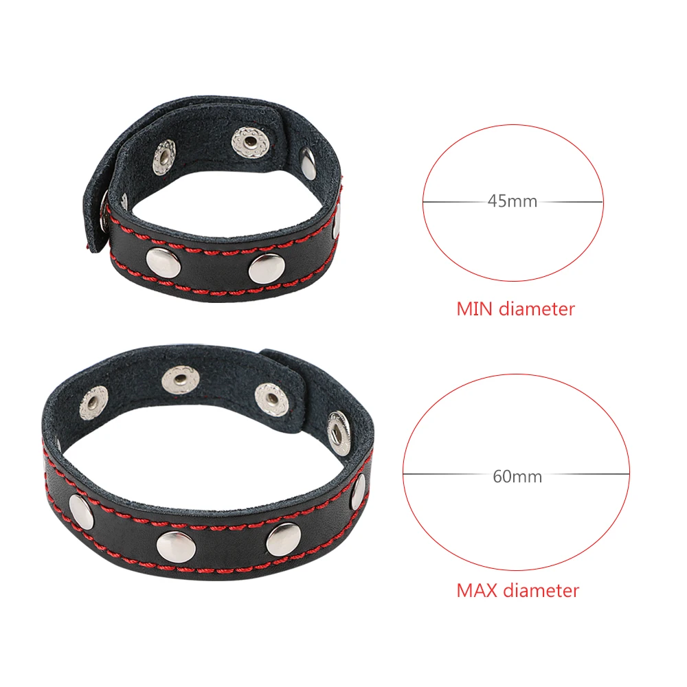 OLO حلقات القضيب حزام جلد ربط خواتم الديك قابل للتعديل تأخير الوقت القذف ألعاب مثيرة للرجال منتجات جنسية