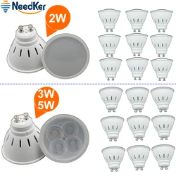 Żarówka LED GU10 G5.3 żarówka LED 2W 3W 5W 9W 12W 15W AC 110V 220V Lampada LED skraplacz światło reflektor Cob oszczędność energii