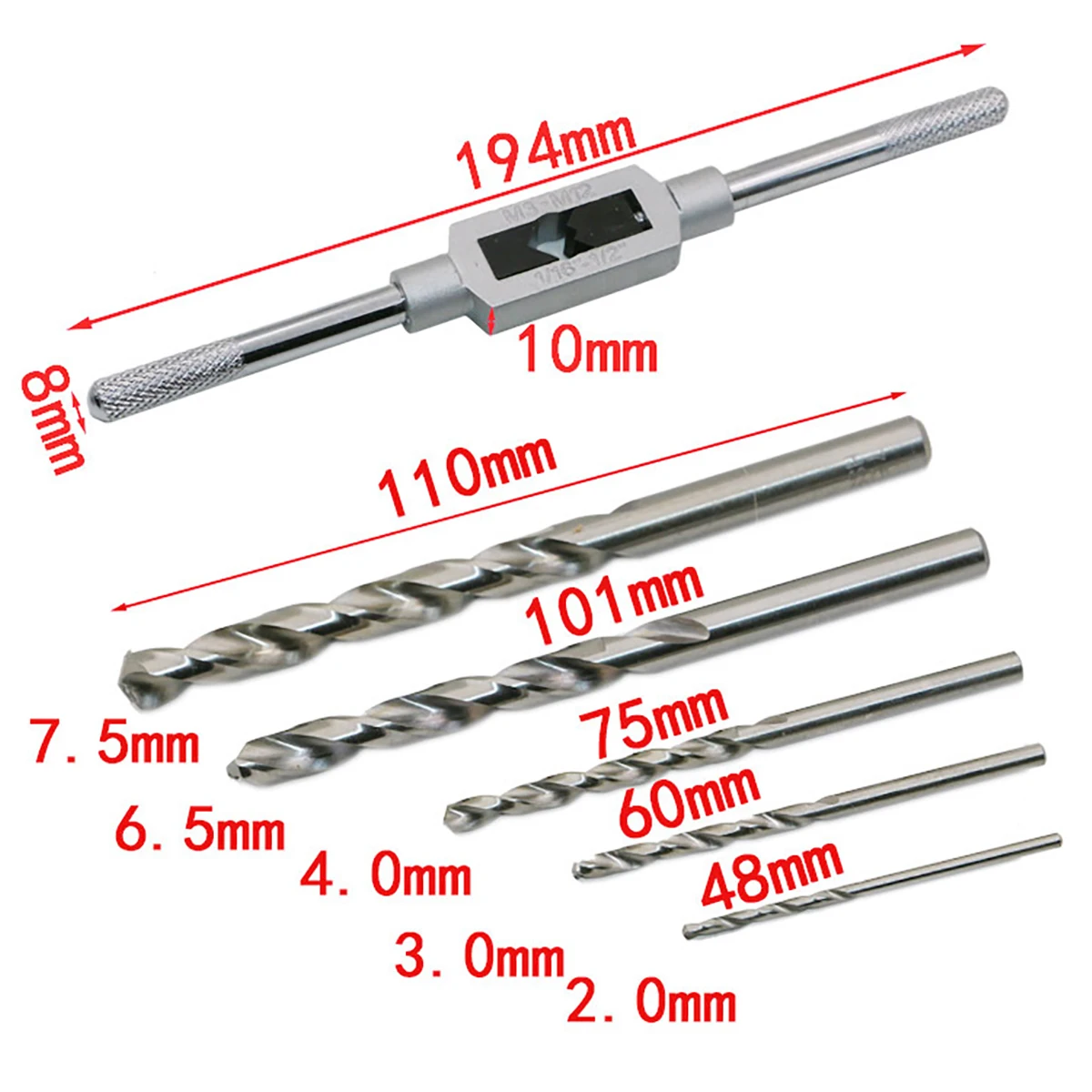 11pc Screw Extractor Drill Guide Removal Broken Bolts Fasteners Easy Out Set
