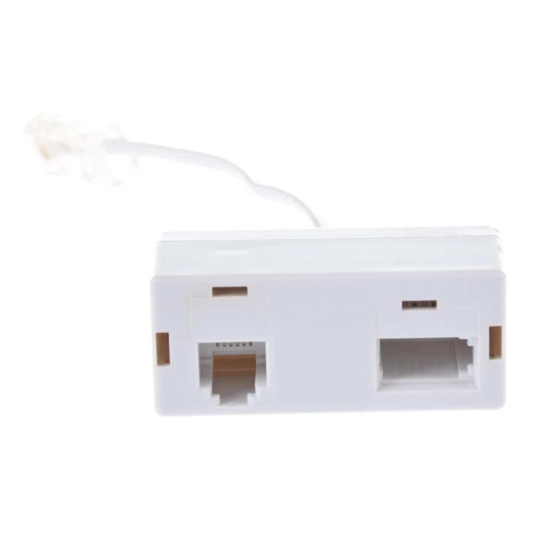 Cheapest ! RJ45 Plug to BT RJ11 Secondary Splitter Telephone Adapter for converting RJ45 wall socket to BT RJ11 Socket connector