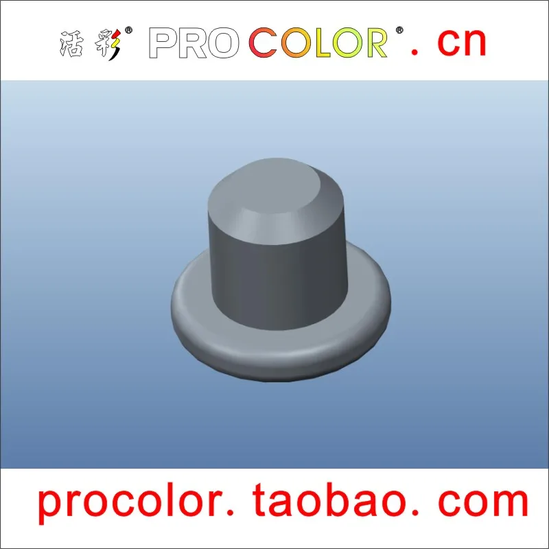 Custom made Solid Small Round Silicone Rubber Stopper Lid Bottle Seal Cap for 1.9 2.0 2  2.2 5/64