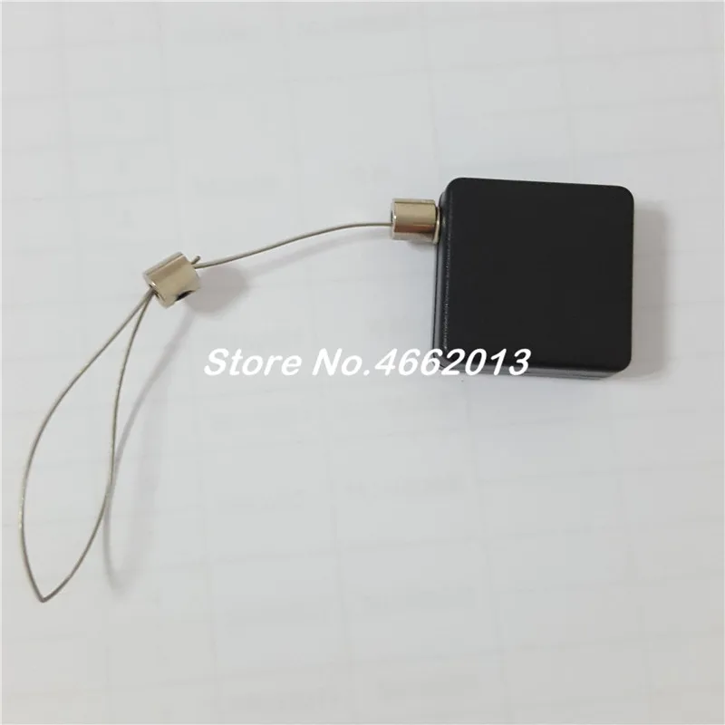 

20 pcs Steel Wire Rope Expansion Show Valuable Items Square Anti-theft Cable Box retractable anti-theft pull wire box recoiler