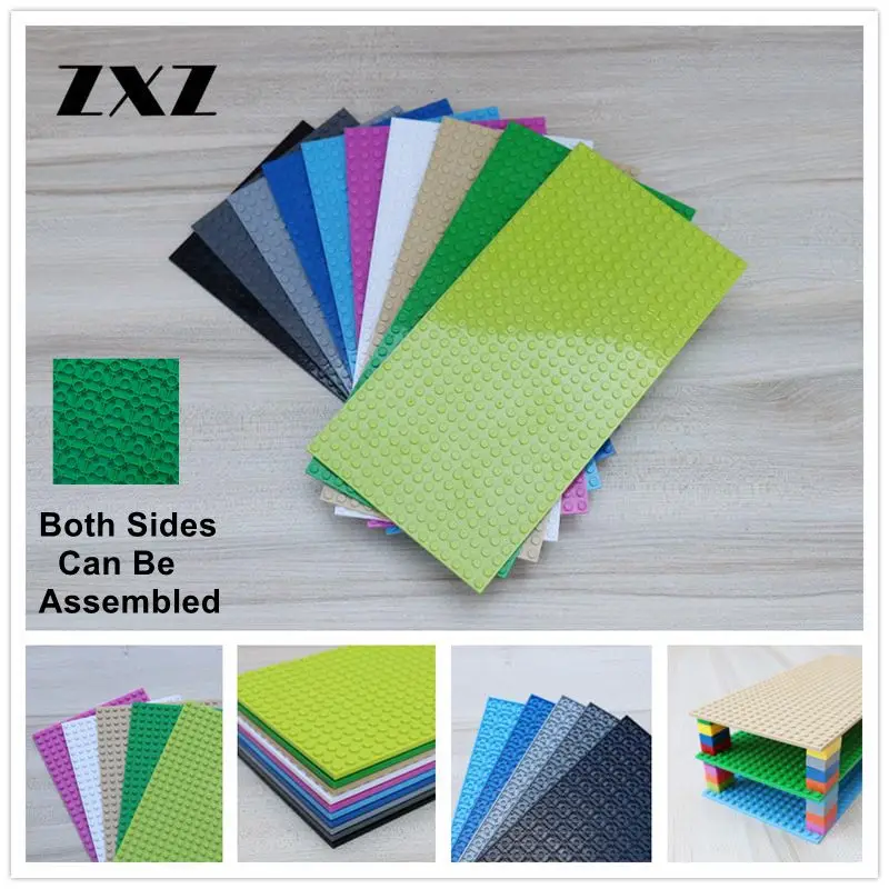 مزدوجة الجانبين 16*32 نقطة لتقوم بها بنفسك اللبنات قاعدة لوحة متوافق عمل أرقام لألعاب الأطفال MOC ملحق 5 قطعة/الوحدة #6