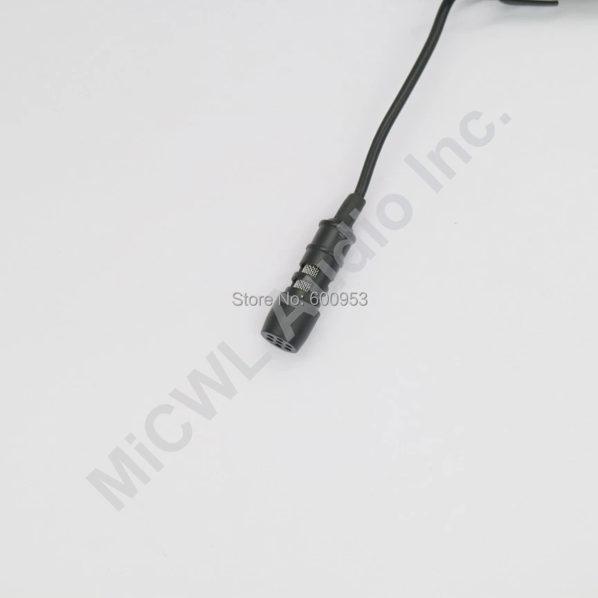Professional Mini 4Pin XLR TA4F Lavalier Lapel Cardioid Condenser Microphone for Shure Wireless Mic Transmitter 1.2m Cable