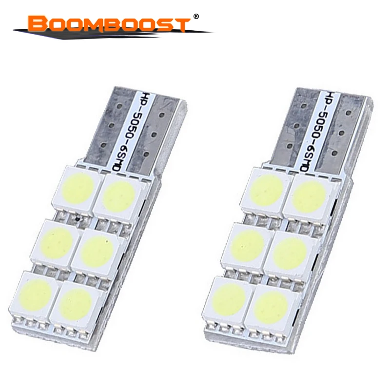 Indicator Light Parking Lamp 2X5W w5w T15 158 168 194 5050 6smd LED the wide lights DRL car daytime running light LED bulbs