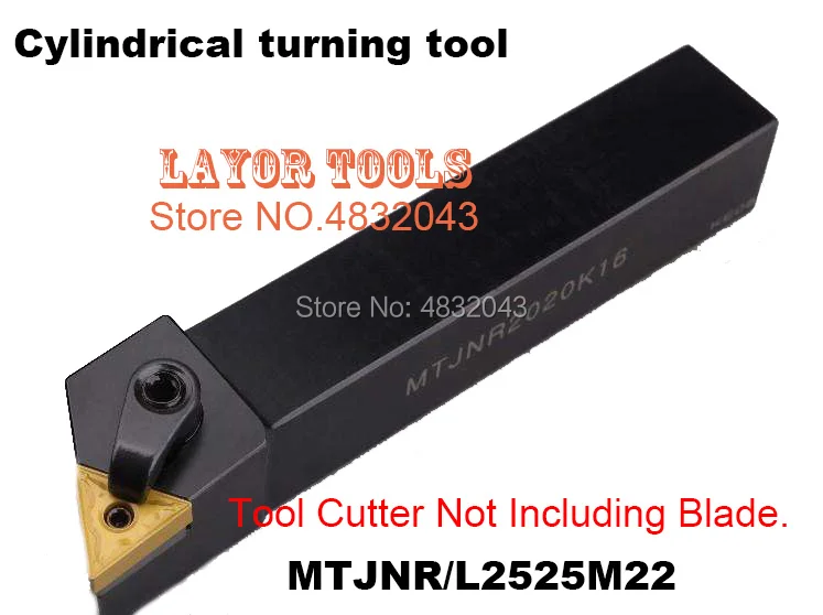 MTJNR2525M22 25*25*150mm Metal Lathe Cutting Tools,CNC Tool Cylindrical turning tool, External Turning Tool,Type MTJNR/L