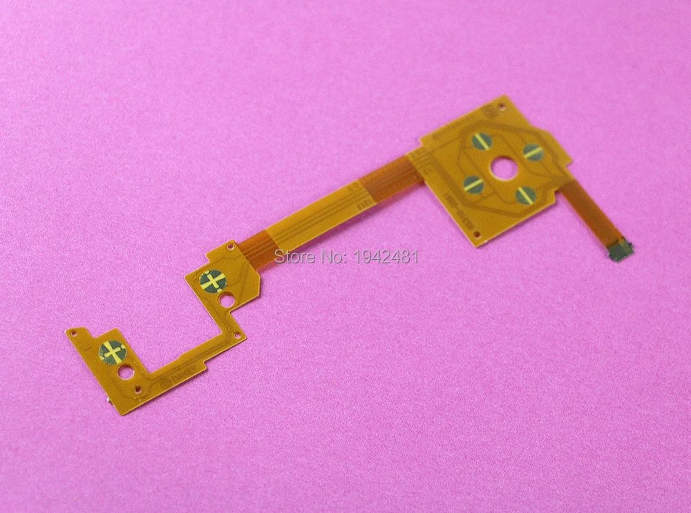 فيلم موصل لـ Wii U ، يسار ويمين ، وحدة تحكم الوسادة ، زر المفتاح ، الكابل المرن ، كابل الشريط ، 1 led