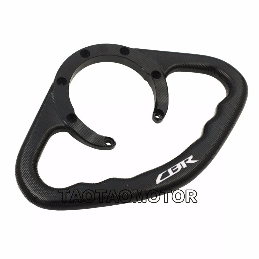 CK CATTLE KING Black For HONDA CBR600RR CBR1000RR CB1000R CB600 F CB900 Hornet Passenger Hand Grip Tank Grab Bar Handles Armrest