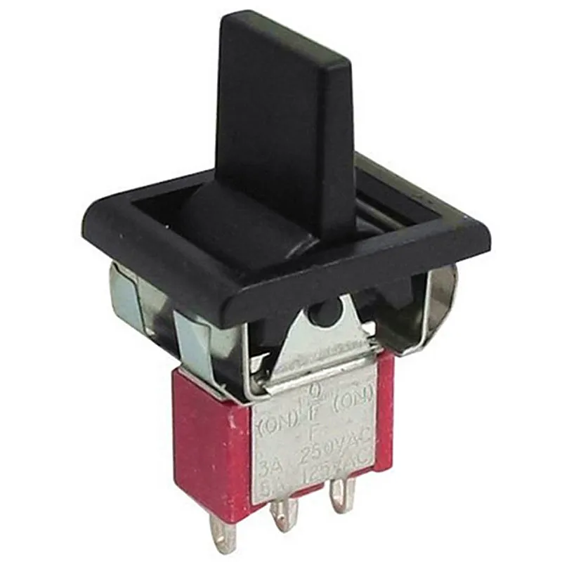 Interruptor de alternância ac 250v/3a 125v/5a, 2 peças momentâneo spdt 3 posições, interruptor de giro à esquerda e direita, redefinição automática