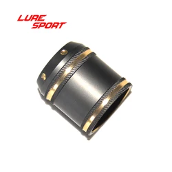 LURESPORT 5pcs Aluminum Cap of FUJI Reel Seat gold grey colos Rod Building Component Repair Fishing rod  DIY Accessory