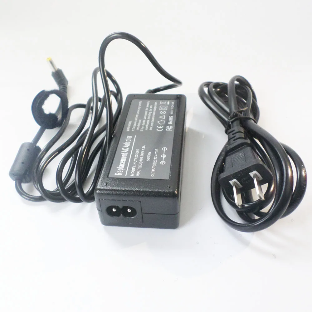 NEW 12V 5A AC Adapter Charger For BenQ LCD Monitors FP557 FP563 FP567 FP581 FP581 For AKAI LCT2060 LCT2070 Monitors LCD LED TV