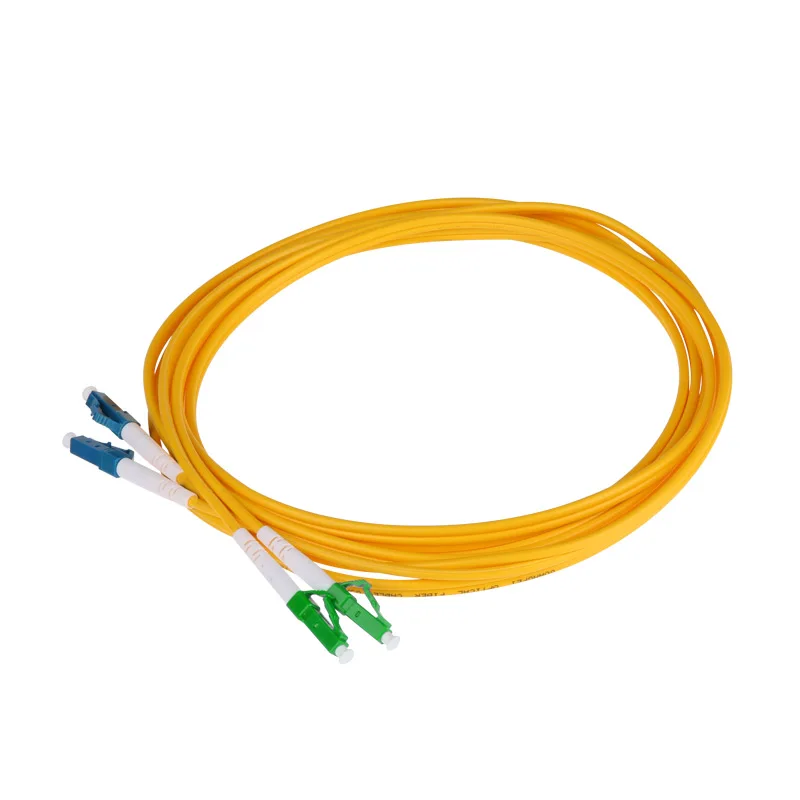 

50Pair Fiber Optic patch cord single LC UPC LC APC mode Duplex 1 3 10 100m CATV Ftth Free Shipping Factory wholesale Custom made