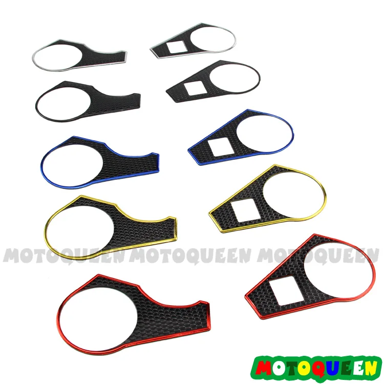 Motorcycle Decals Pad Triple Tree Top Clamp Upper Front End sticker For SUZUKI GSXR 1000 K9 K10 L1 L2 L3 L4 L5 L6 10 2009-2016