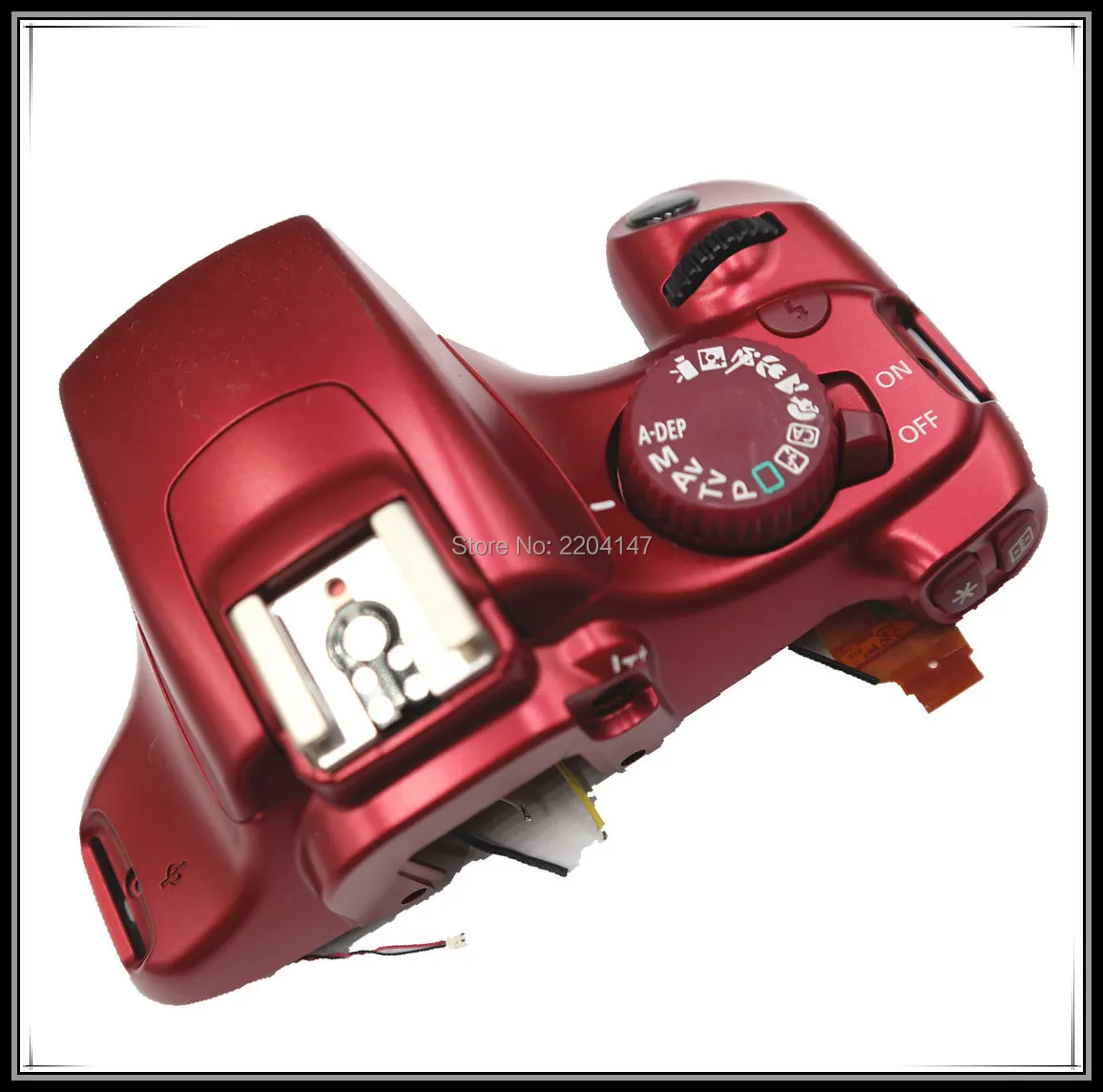 

Оригинальная верхняя крышка Flash Shell для Canon EOS 1100D, EOS Rebel T3, EOS Kiss X50