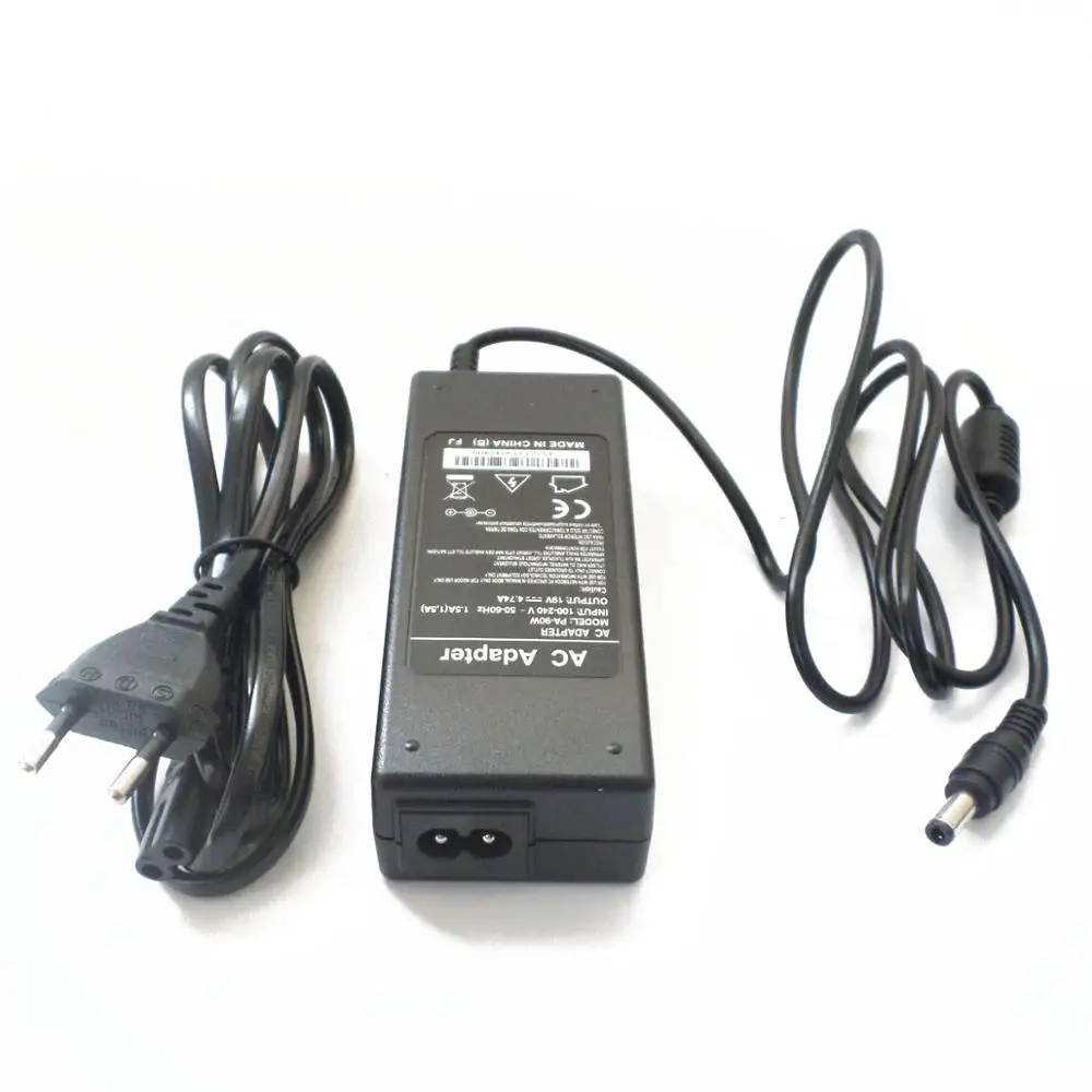 

AC Adapter Battery Charger For Toshiba L300 L310 L500 L510 L586 L855-10W L855-118 L855-11F L855-11P 19V 4.74A Power Supply Cord